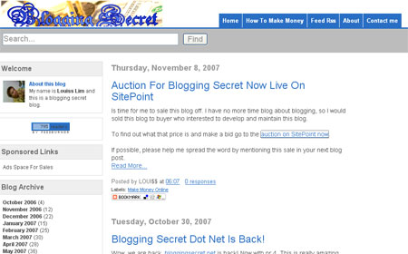 BloggingSecret.net